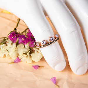 CA & LOU ROSE GOLD CLASSIC RING | WOMENS